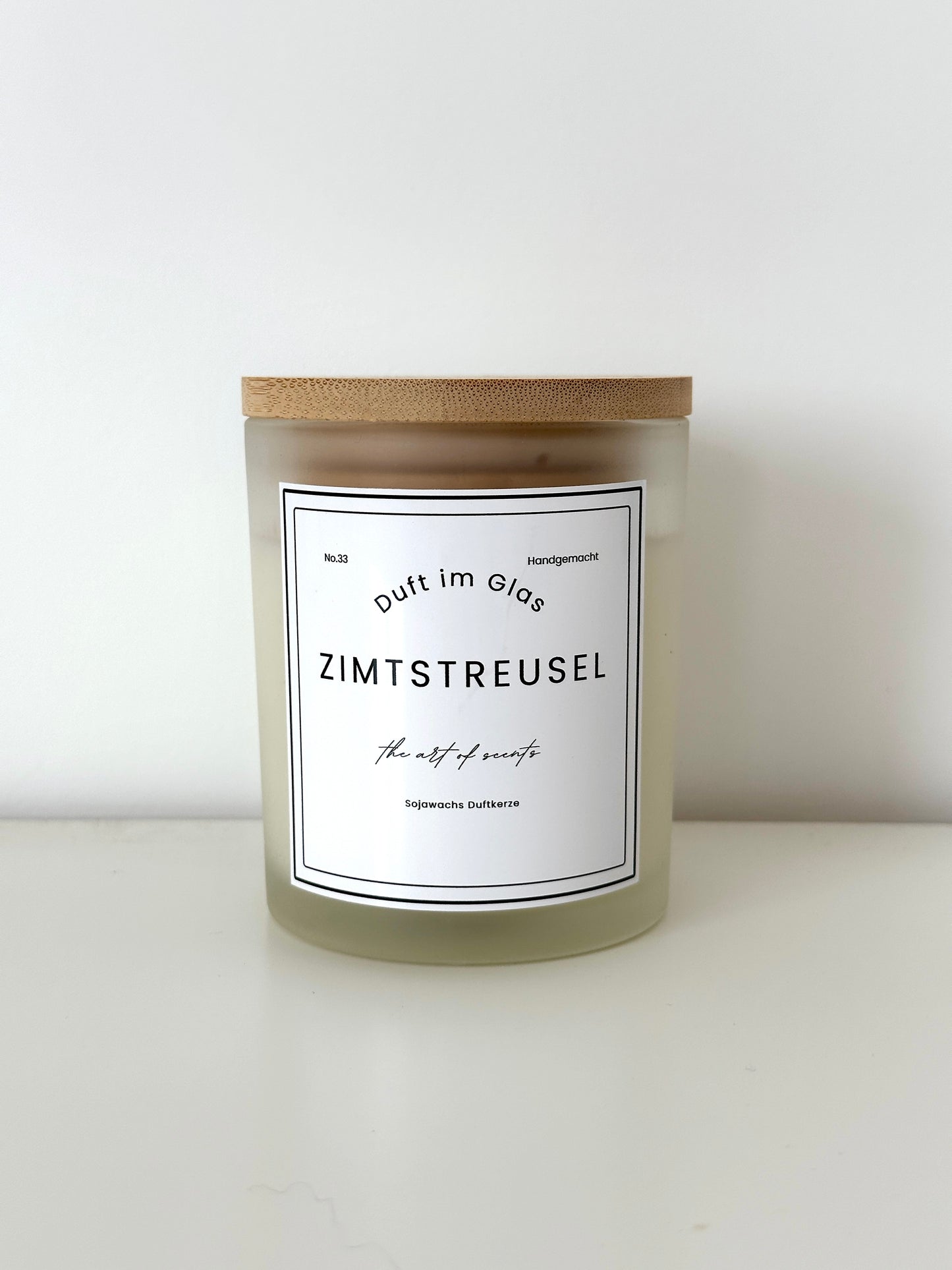 Zimtstreusel Duftkerze